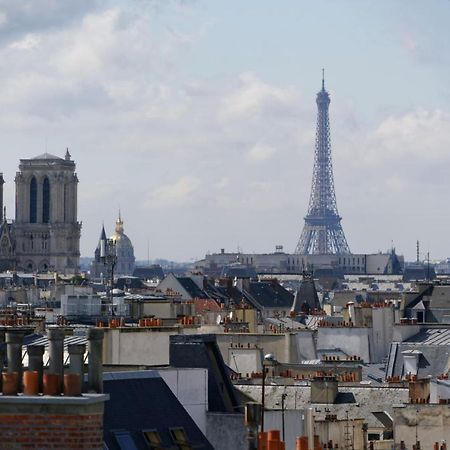 Bright And Homely 1 Bedroom Rooftop Apartment In The Marais In Paris Exterior foto