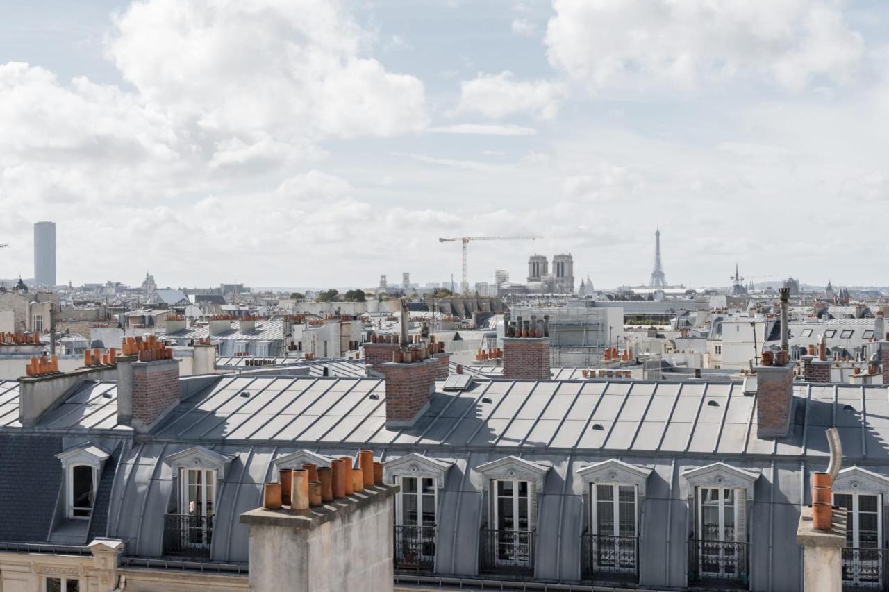 Bright And Homely 1 Bedroom Rooftop Apartment In The Marais In Paris Exterior foto