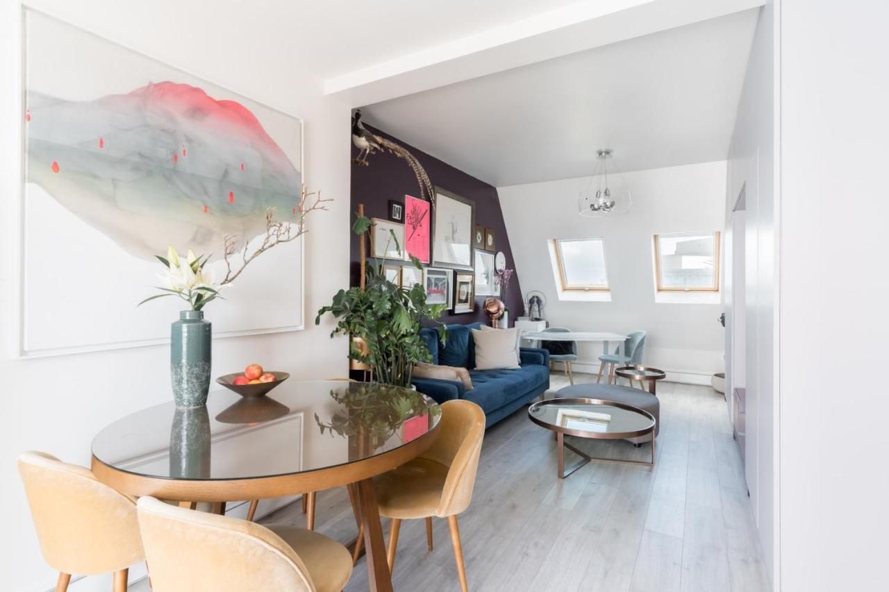 Bright And Homely 1 Bedroom Rooftop Apartment In The Marais In Paris Exterior foto