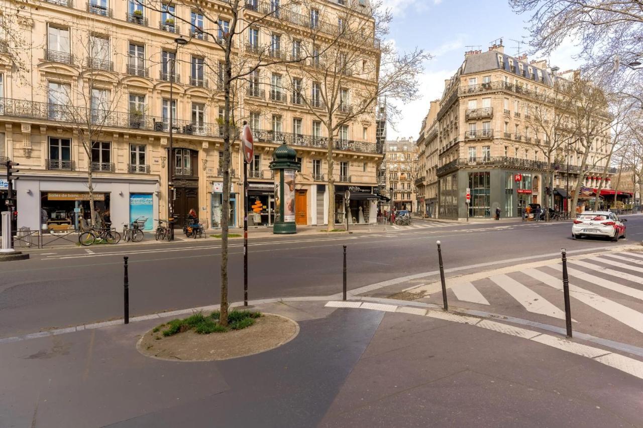 Bright And Homely 1 Bedroom Rooftop Apartment In The Marais In Paris Exterior foto